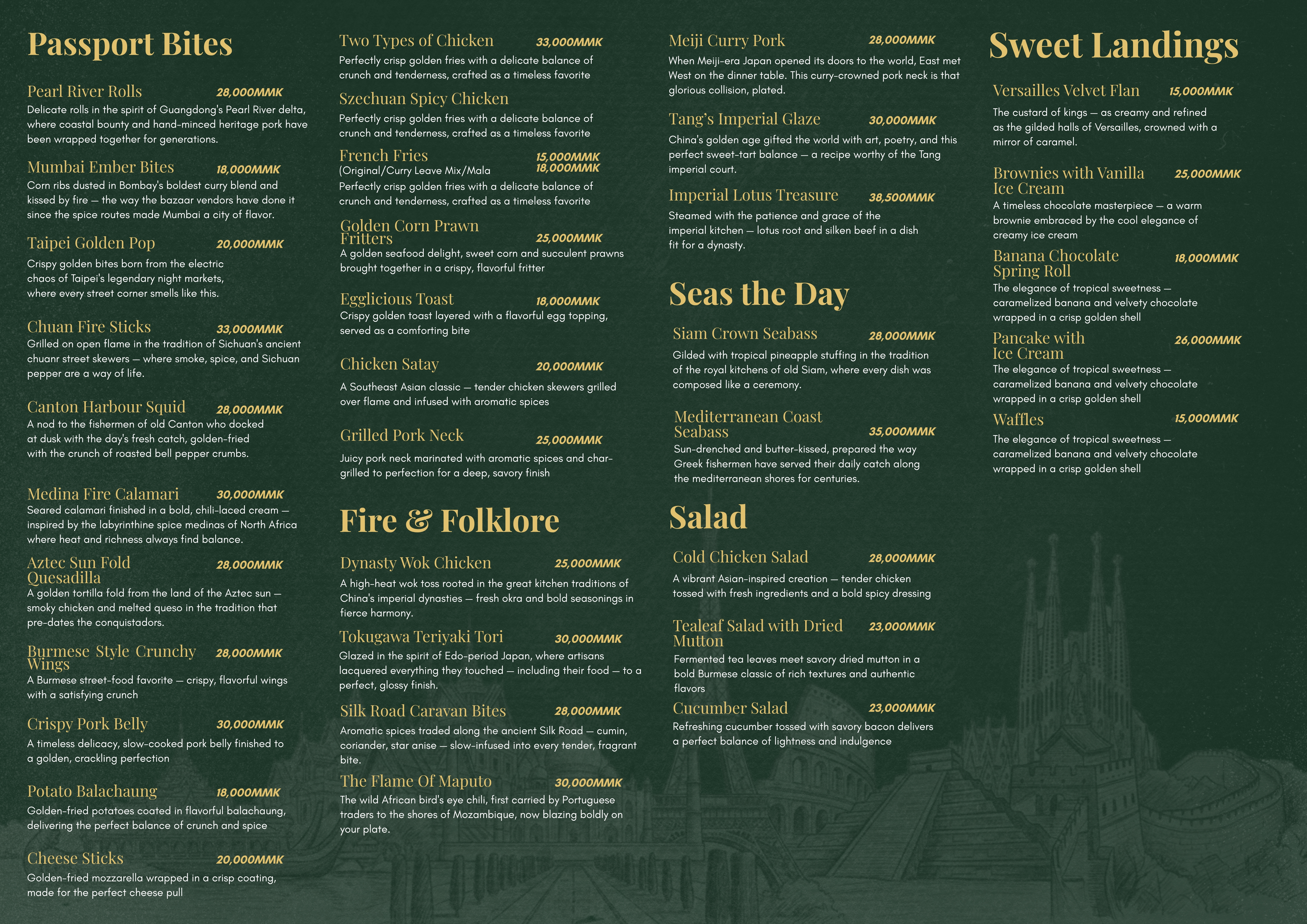 Food Menu
