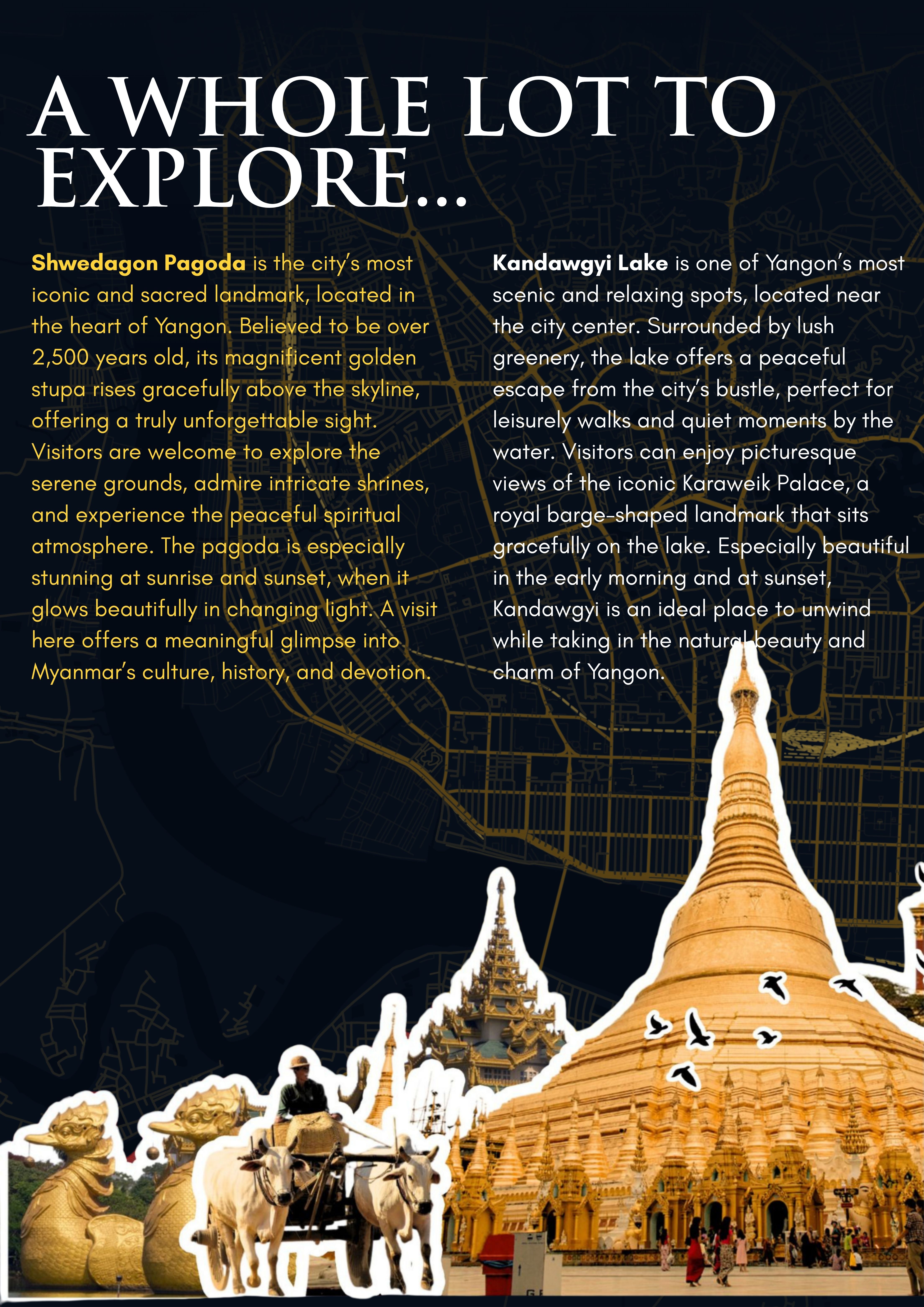 Shwedagon Pagoda at sunset